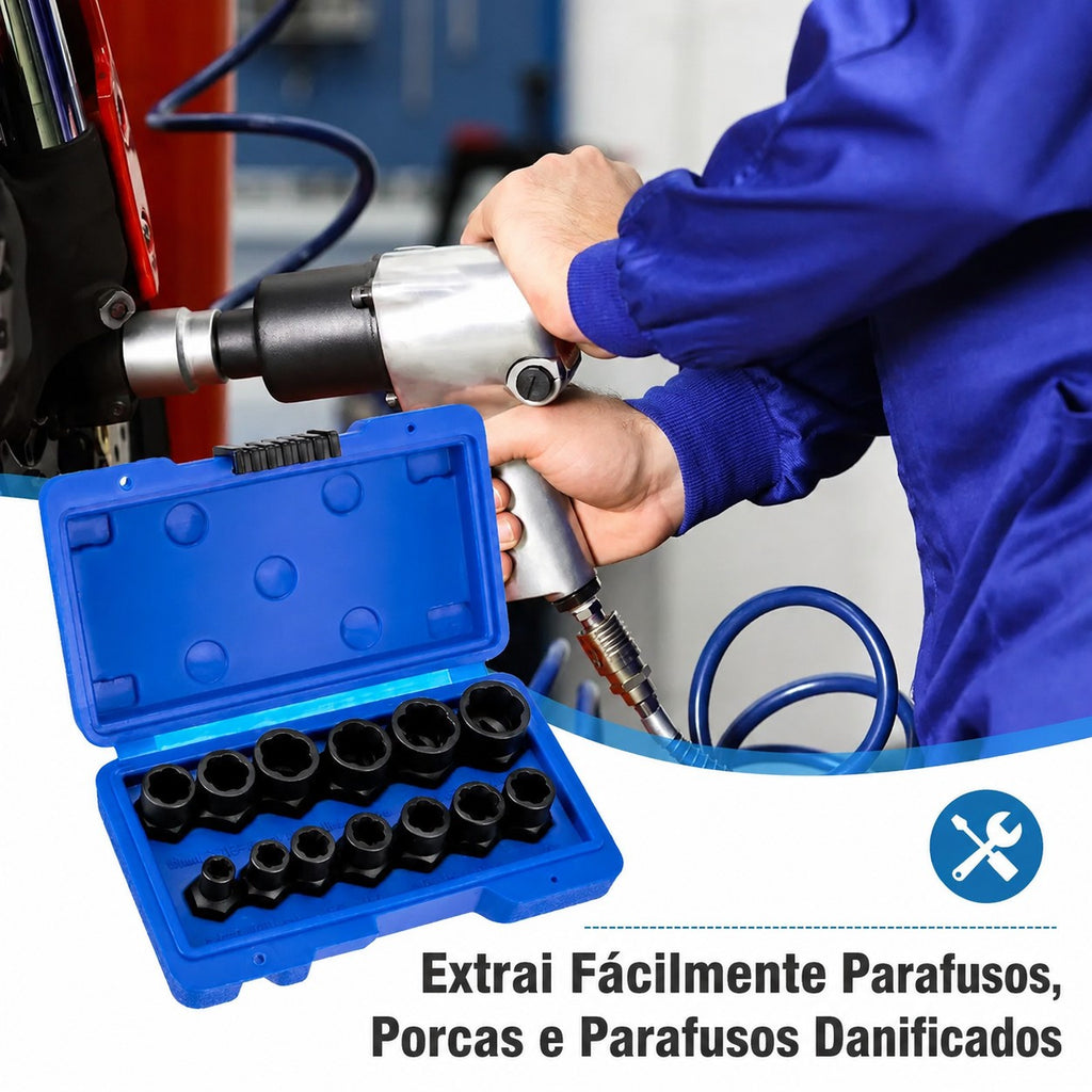 Extrator de Parafuso Danificado